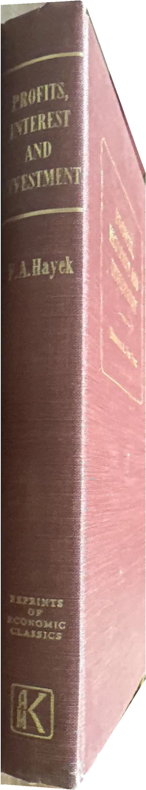Spine, Reprints of Economic Classics
